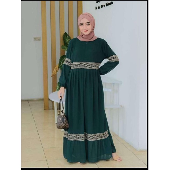 Gamis Ceruty Renda