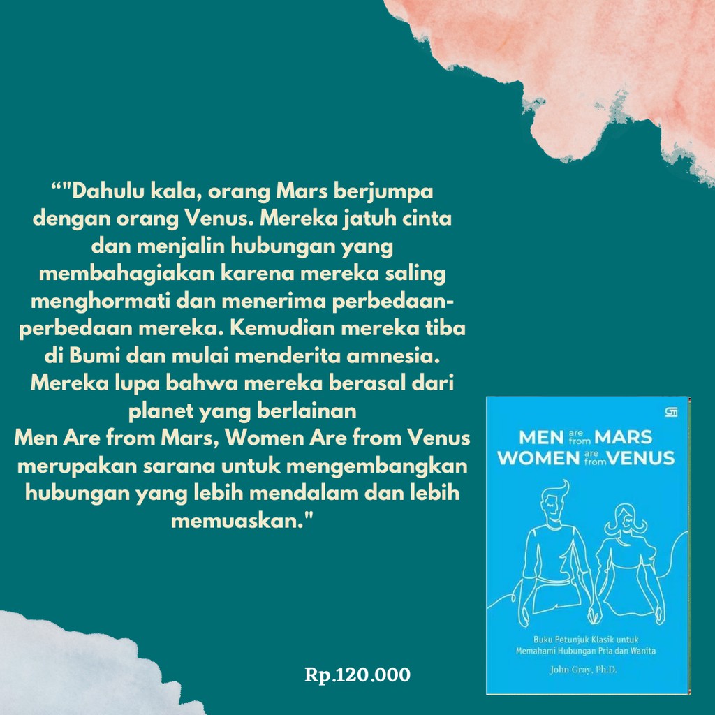 MEN ARE FROM MARS WOMEN ARE FROM VENUS