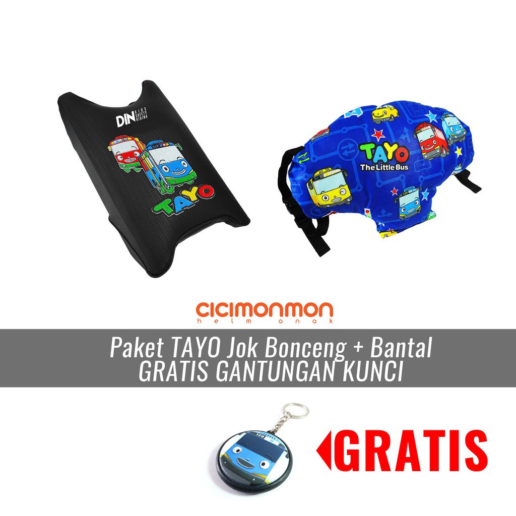 GRATIS GANCI Paket Jok Bonceng Motor + Bantal Stang Motor