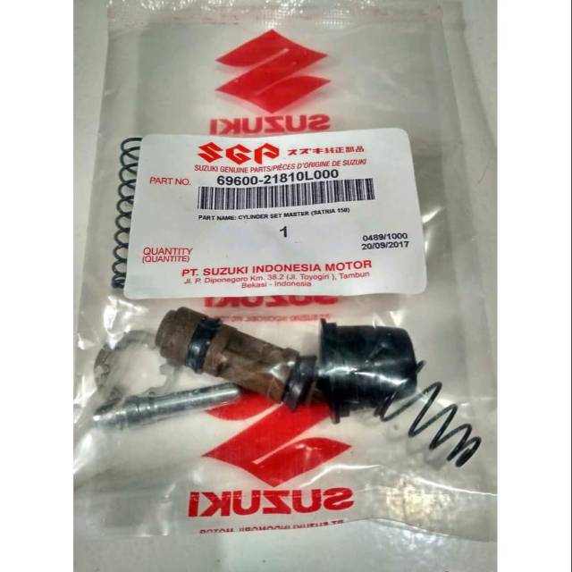 KDM_24 SEAL MASTER REM DEPAN GSX150 SIL MASTER REM GSX SATRIA FU INJEKSI