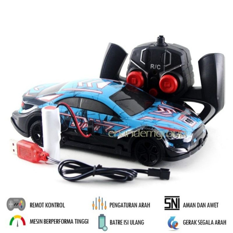 Remote Control Mobil Sport Rally Car RC