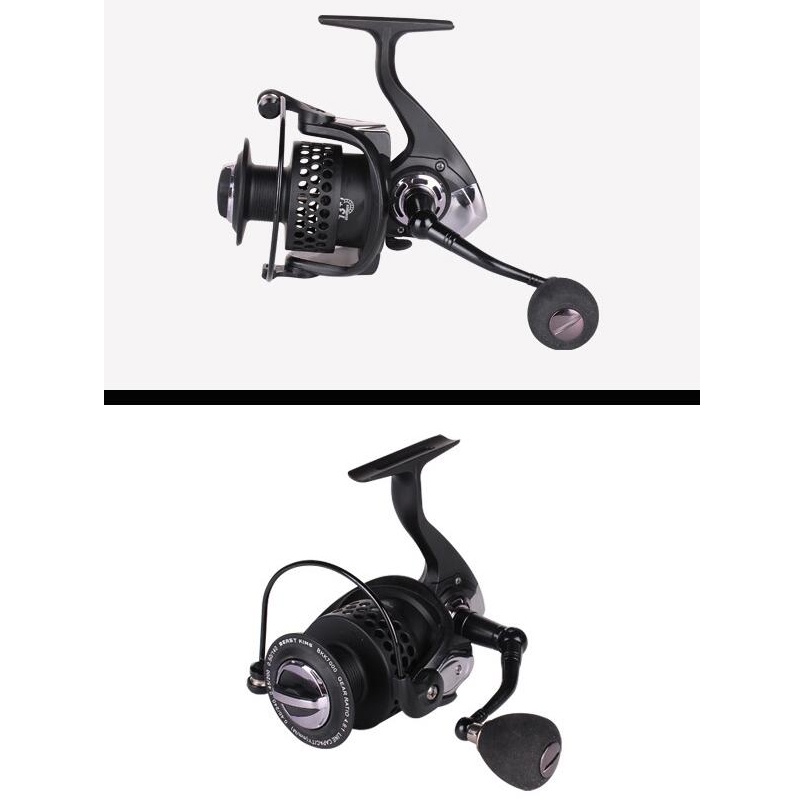 Beast King Reel Pancing Spinning BKK3000 13+1 Ball Bearing - Black