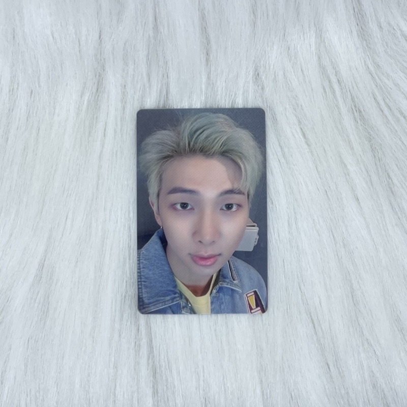 [Ready Stock] Official BTS PC / photocard RM / Kim Namjoon Lights "Boy With Luv" Album Japan FC