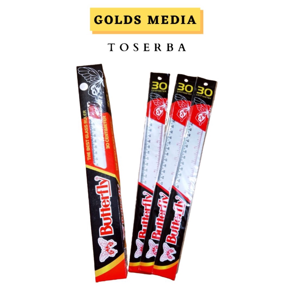 

Penggaris Plastik Butterfly 30cm Penggaris Mika Merk Butterfly 30cm Penggaris Plastik Butterfly 15cm Penggaris Anak Sekolah