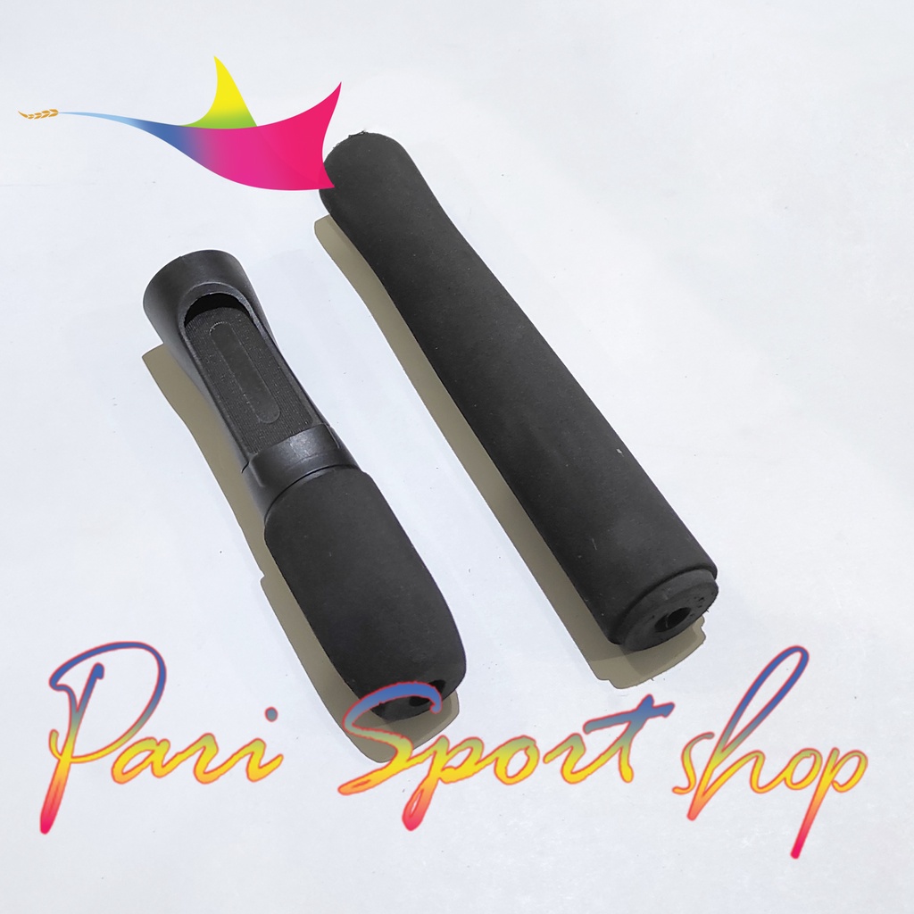 Gagang Spon + Dudukan Reel Joran Alat Pancing Pegangan Joran