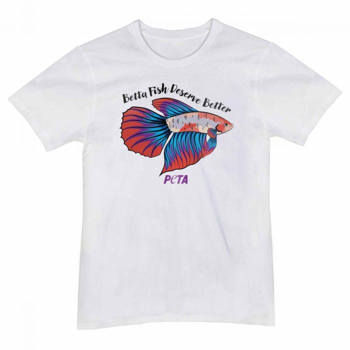KAOS BETTA FISH DESERVE BETTER -  kaos ikan cupang - tshirt betta fish - baju betta fish