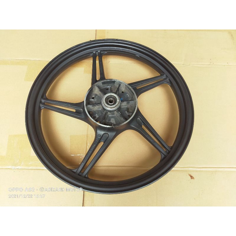 velg racing bagian belakang Kawasaki athlete second original