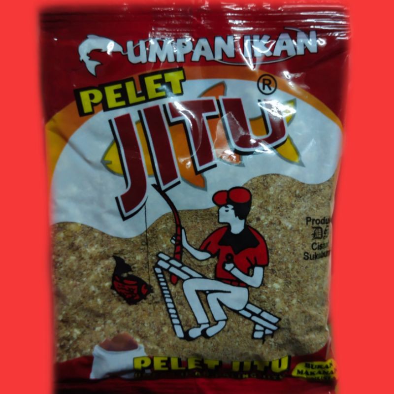 Umpan Ikan JITU pelet jitu bawal lele patin nila isi 10 schecet