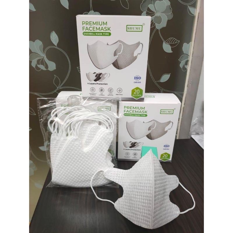 masker shumu duckbill 4ply