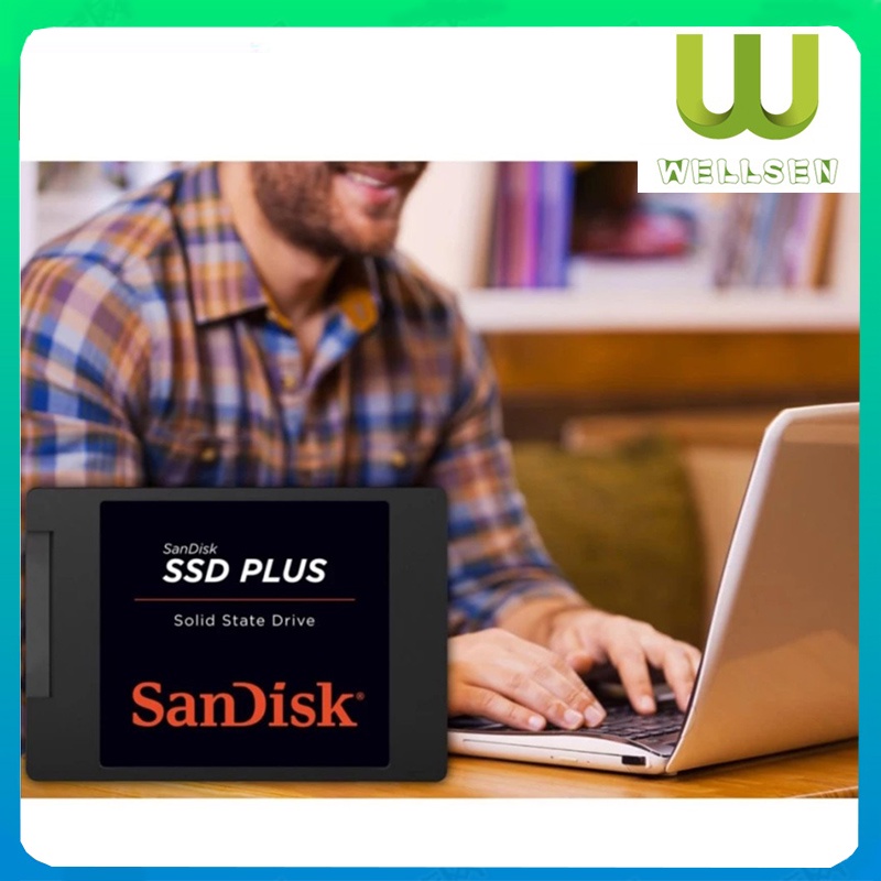 Sandisk SSD plus 480GB Sata 3 - Sandisk SSD  480 GB 2.5&quot;