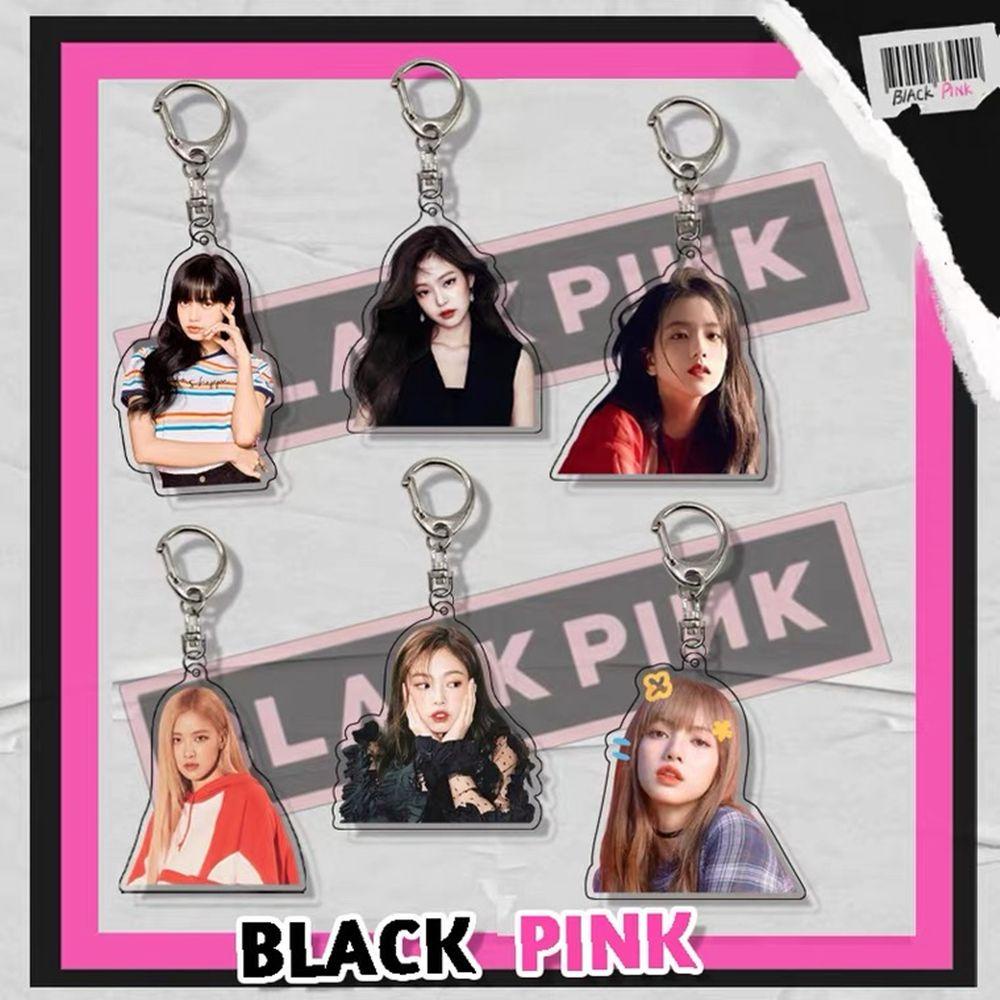 Liontin Nanas Blackpink Dua Sisi Transparan Humanoid Blackpink