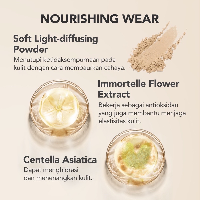 YOU NoutriWear+ Airy Fit Loose Powder / Loose Powder NoutriWear ( YOU MAKEUPS OFFICIAL STORE )