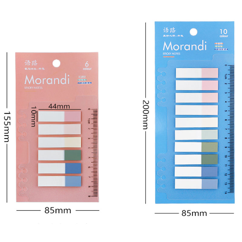 Creative Morandi Loose-leaf Index Sticker Student Convenience Sticker