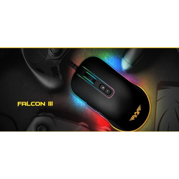 Armaggeddon Falcon III RGB -10000CPI Latest IR LED Sensor