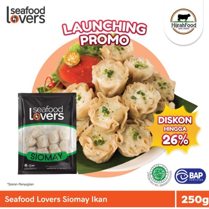 

Seafood Lovers Siomay Ikan / Fish Shumai (250 gr)