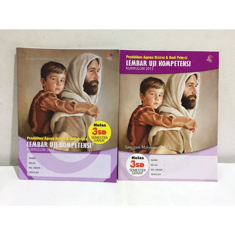 Buku LUK Agama Kristen kelas 3 SD BPK Gunung Mulia