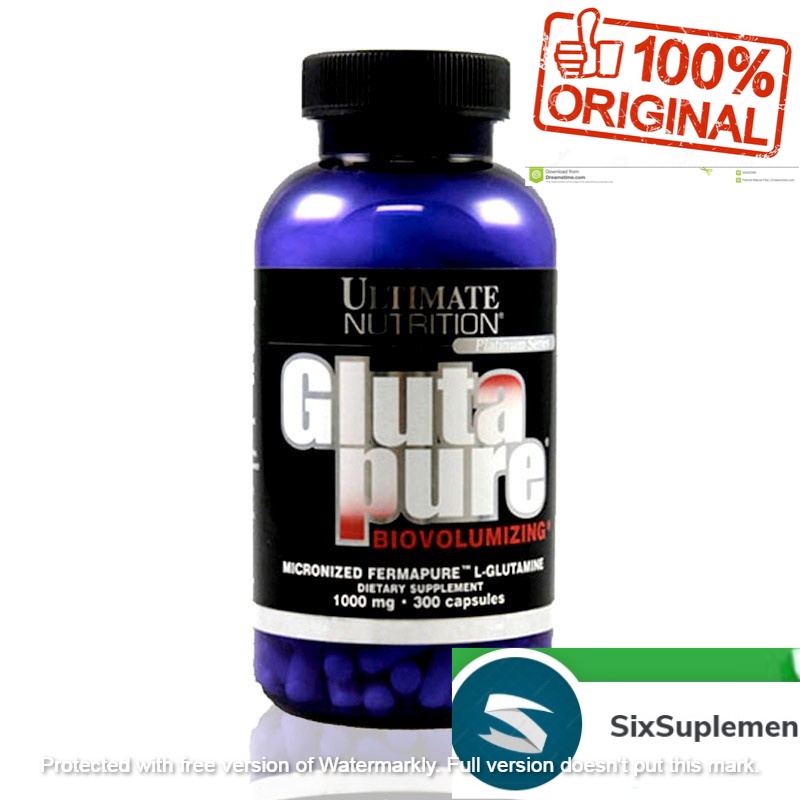 Ultimate Nutrition Glutapure isi 300 caps, 1000 mg