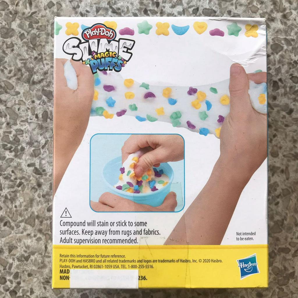 Playdoh Slime Magic Puffs Slime Mainan Anak Slime Sereal Mainan Anak Lucu