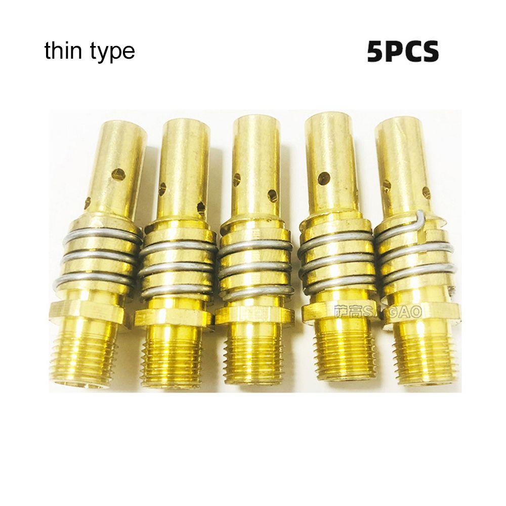 Solighter 5pcs Gas Nozzle Holder Perlengkapan Solder Welder Aksesori MB15AK Perakitan Batang Sambung