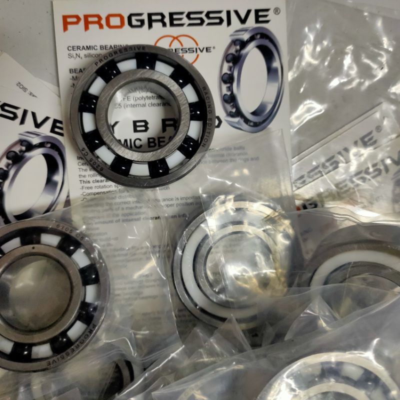 BEARING HYBRID CERAMIC 6205C3 dan 6205C5 RACING per 1 pcs