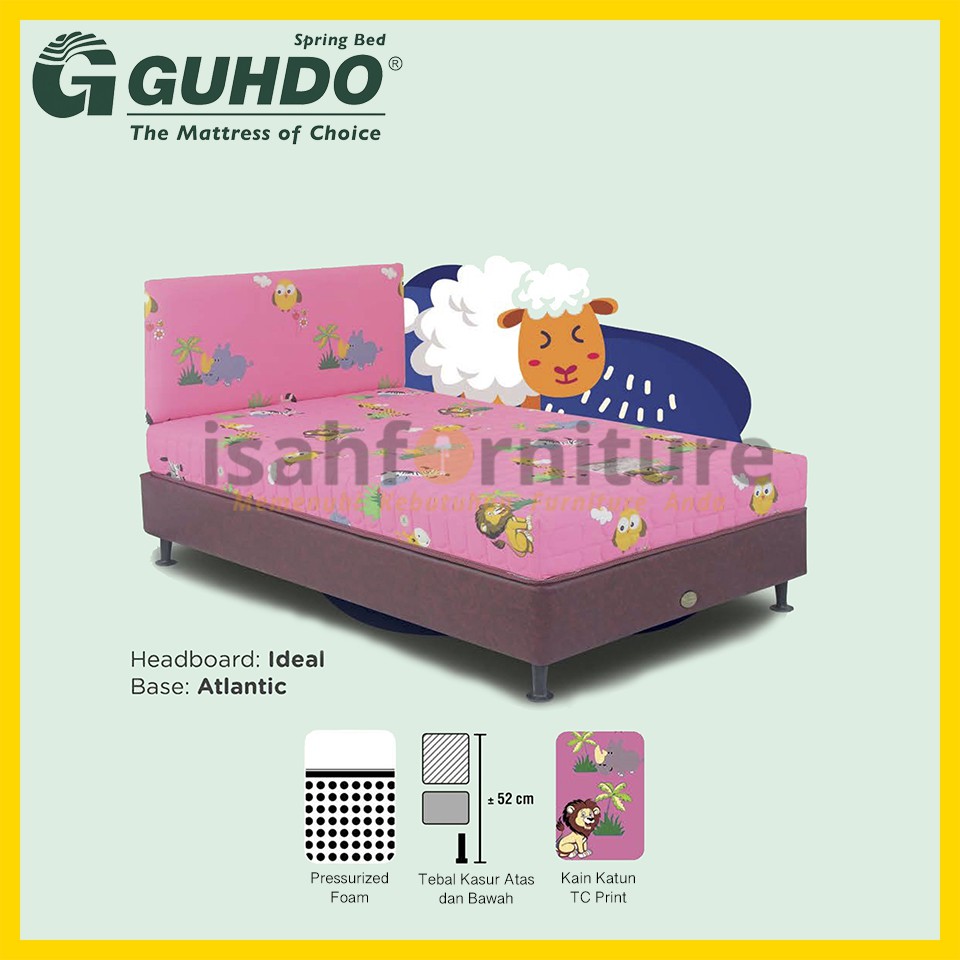 Kasur Busa Set Guhdo Prima Kids Rebonded Foam