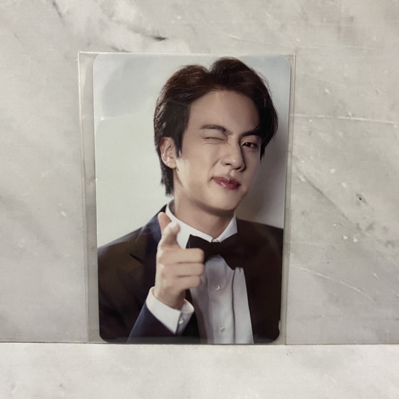 BTS the fact china photocard PC jin seokjin official random rpc