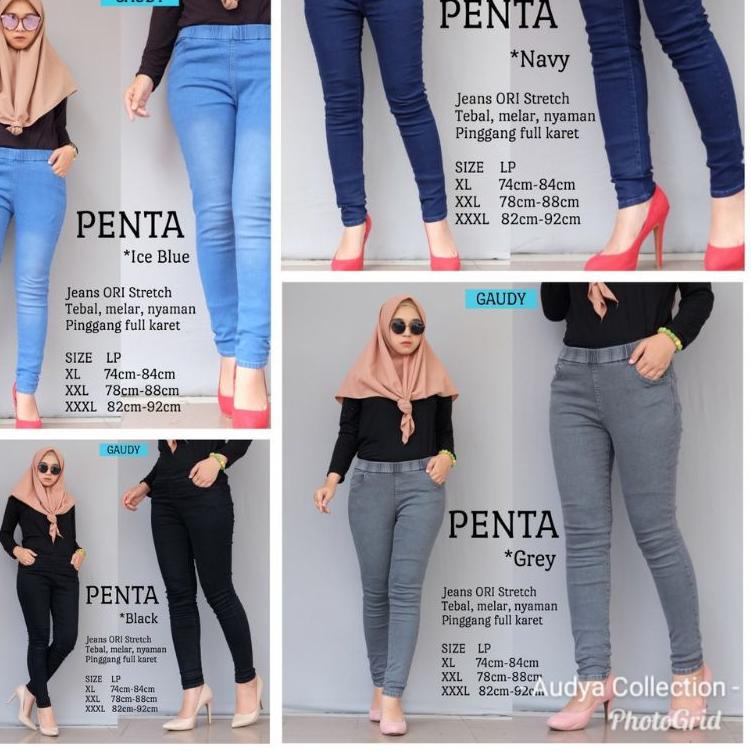[PRODUK RPZOE] celana Levis pinggang karet-celana legging jeans wanita-celana pinggang karet-celana 