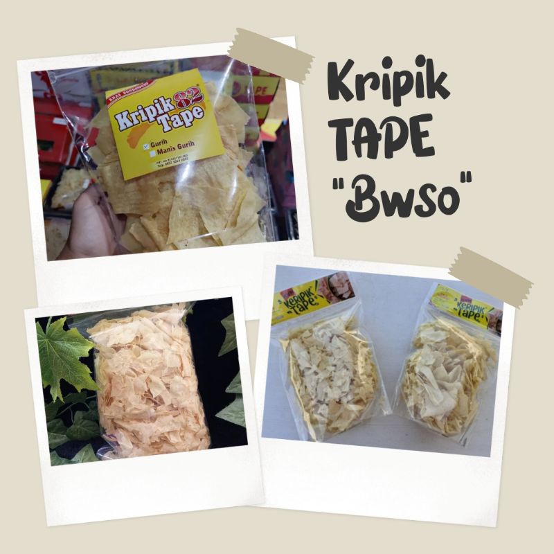 

Kripik TAPE Bondowoso