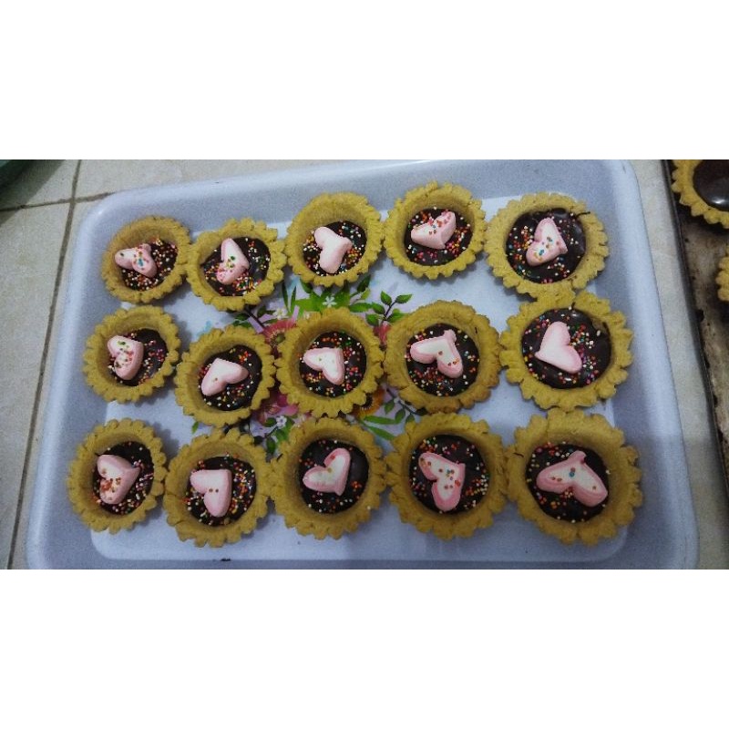 

Pie coklat topping mix