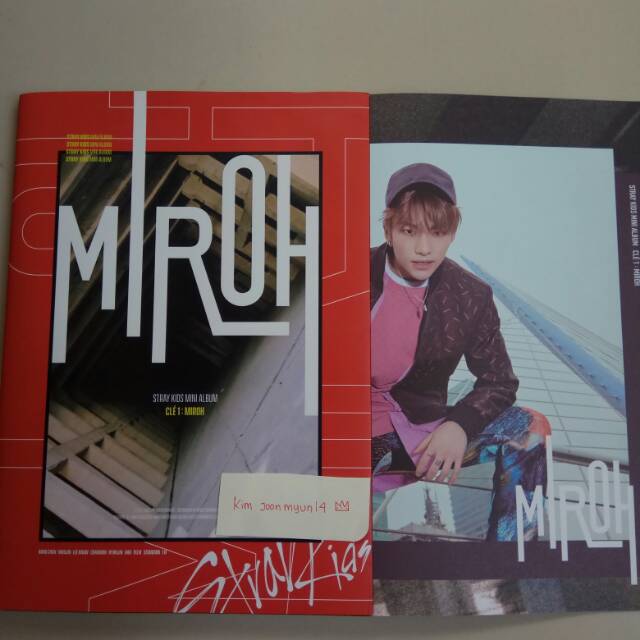 LIMITED MIROH STRAYKIDS ALBUM ONLY