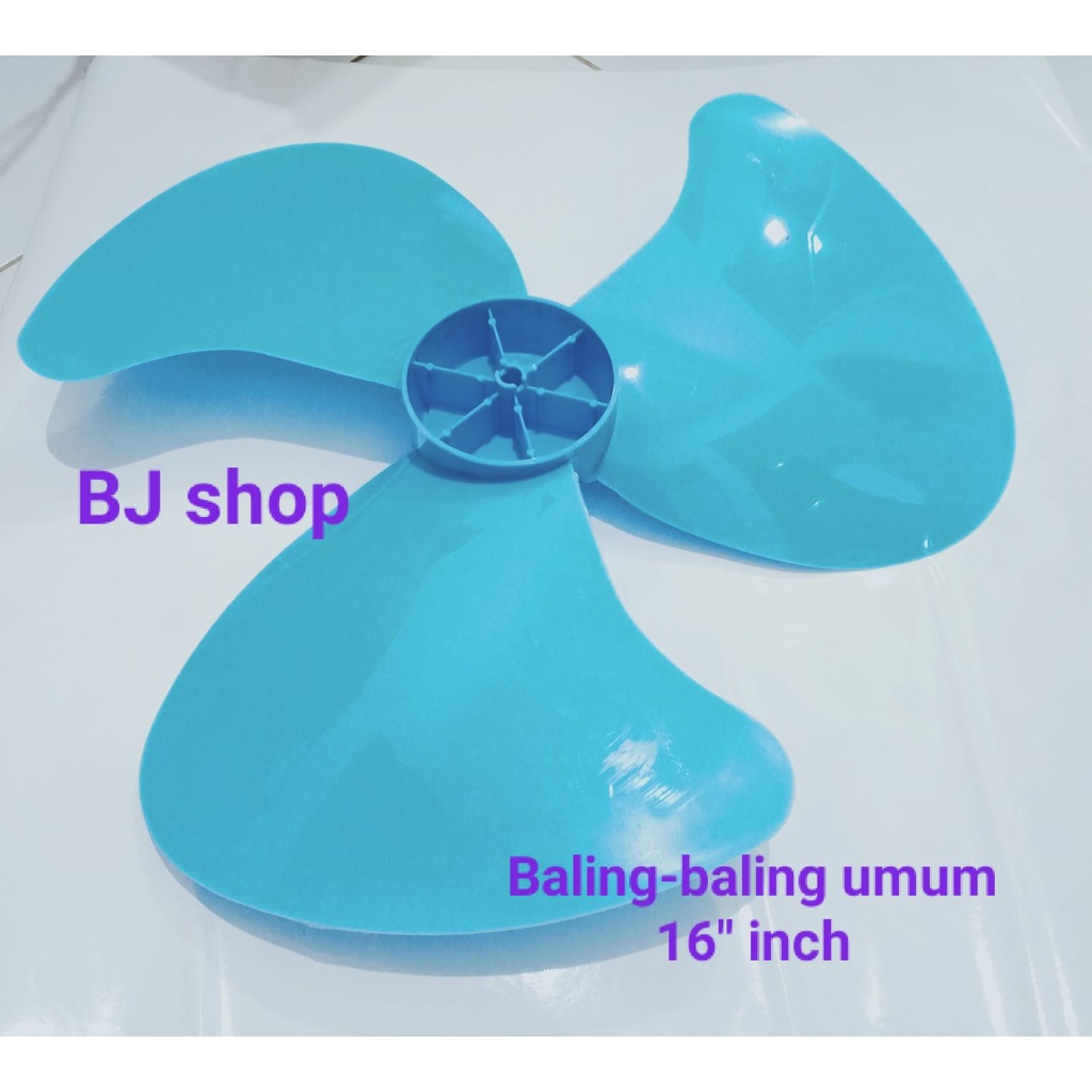 Baling Baling Kipas Angin Universal 16 inch / Baling Kipas Angin Miyako / Baling Kipas Angin Sanex /
