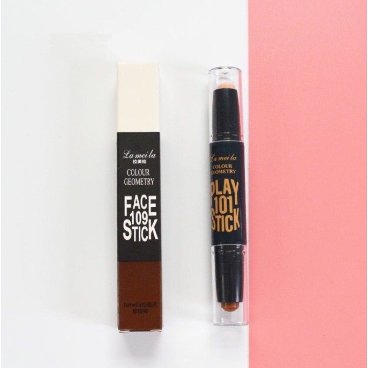 LAMEILA FACE STICK CONCEALER FACESTICK CONTOUR 2 IN 1 LA036 1002