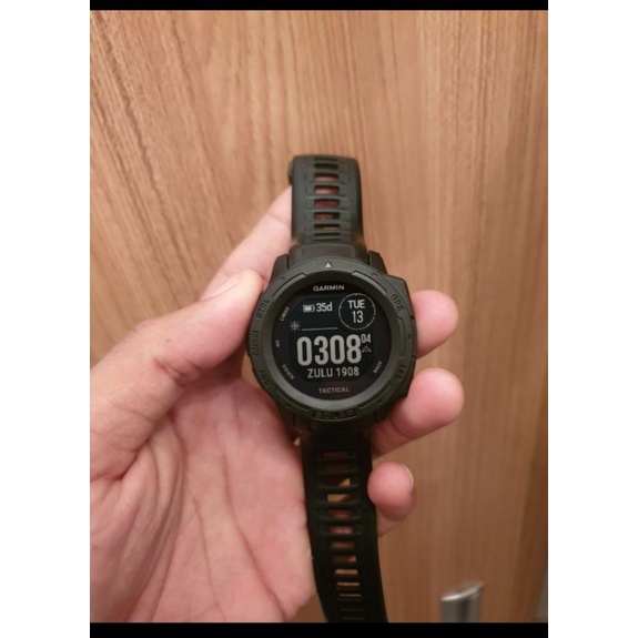 Jam Garmin Instinc Tactical Solar Second