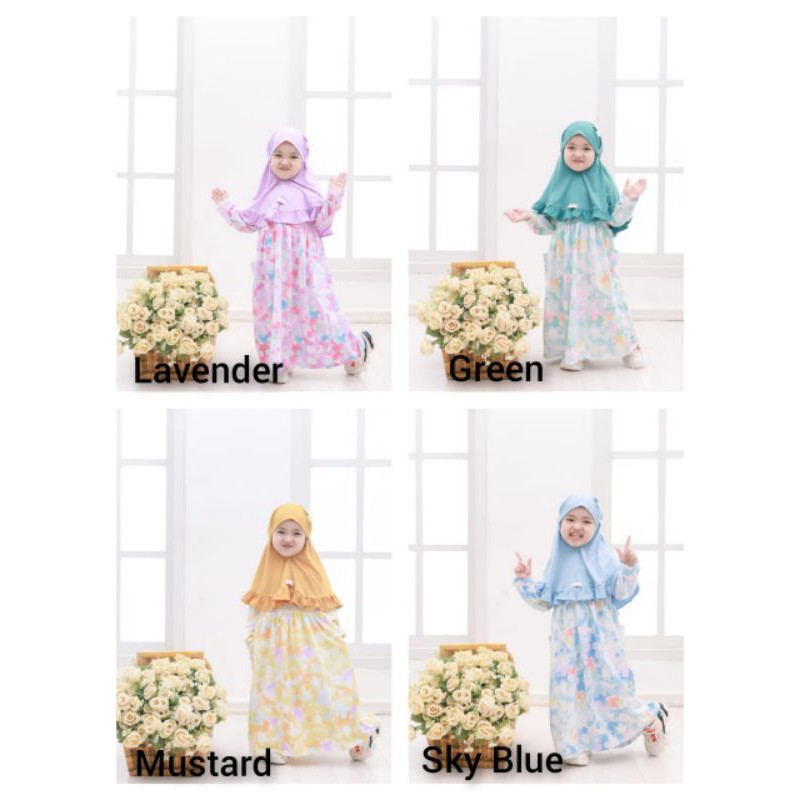 Gamis Makka By Viola Kids / Gamis Anak Ready M