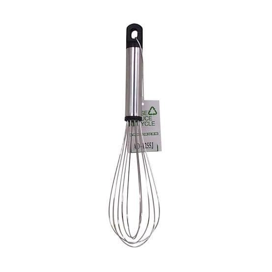CYPRUZ AD 1255 J - Pengocok Telur Stainless Lis Hitam 20 cm