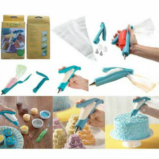 Alat penghias kue deco icing pen dekorasi kue