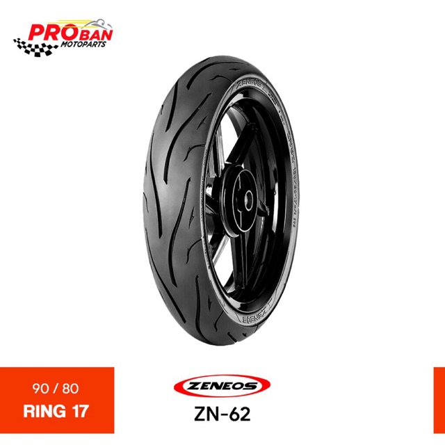Ban Zeneos ZN62 90/80-17 Tubeless