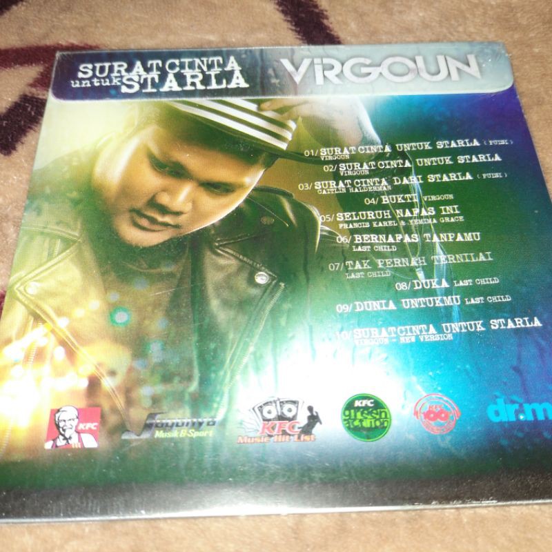 ALBUM DVD CD VIRGOUN SURAT CINTA UNTUK STARLA KFC MURAH ORIGINAL