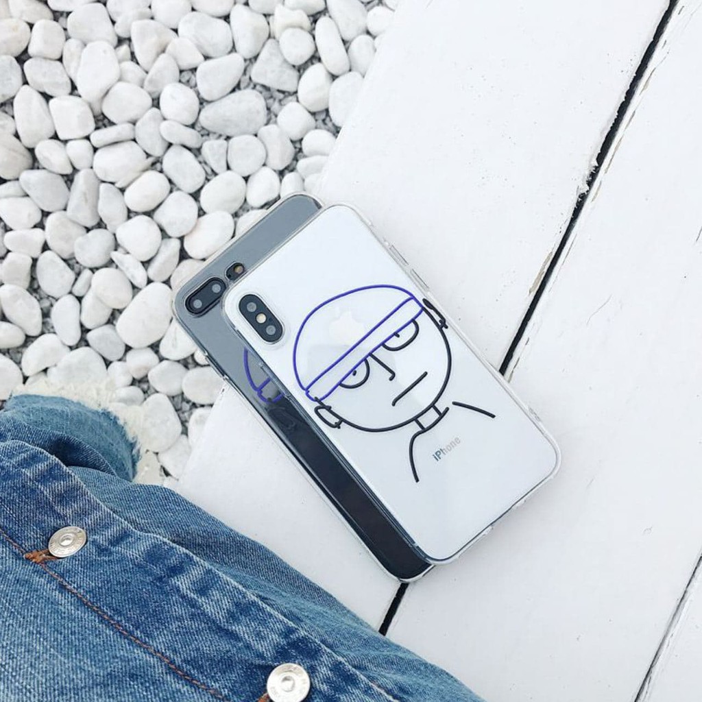 IP SOFT CASE TPU TRANSPARAN / SOFTCASE  CASING IP 6S-11PROMAX CARTOON / KARTUN KARAKTER