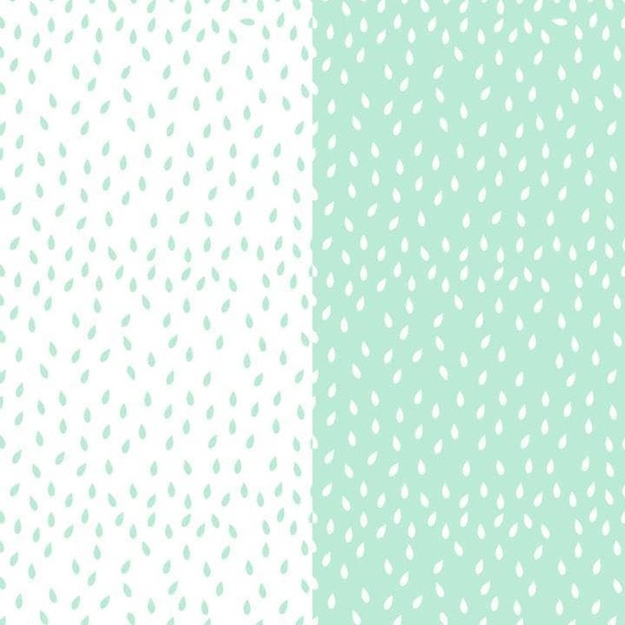Kertas Scrapbook - Mint Design (2)