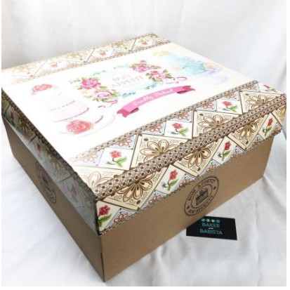 

Box kue / dus kue / cake box bon appetit ukuran 40cm