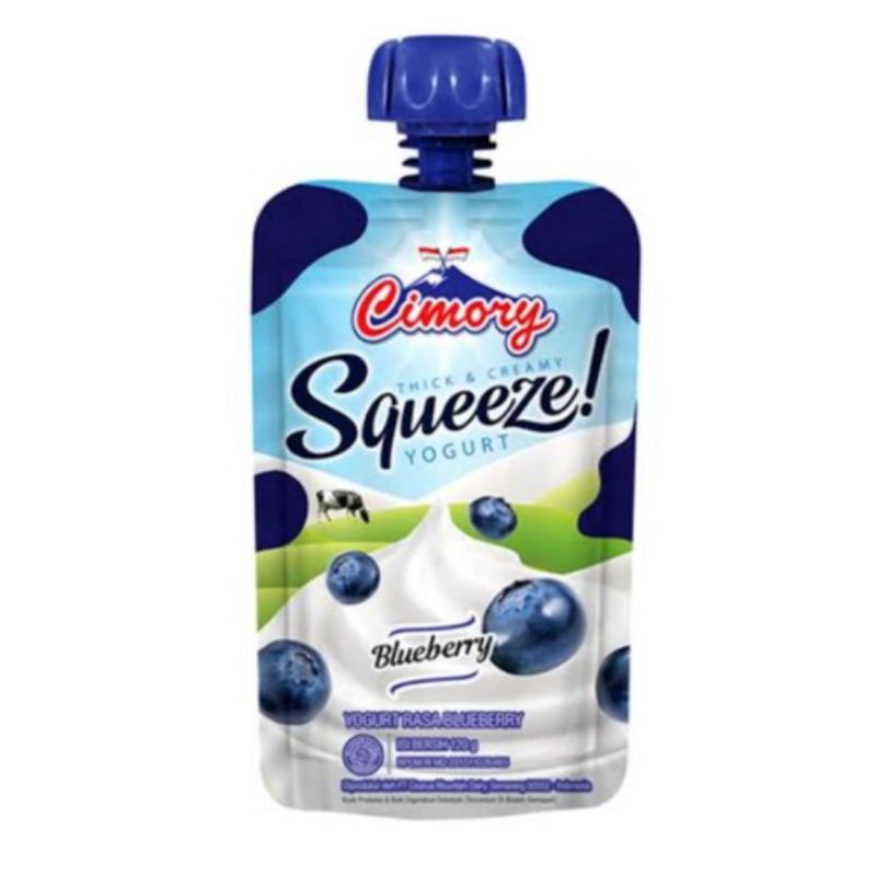 

Cimory Squeeze Yogurt 120 gr blueberry