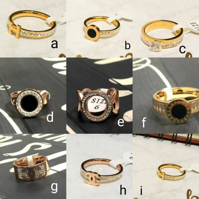 CINCIN TITANIUM WANITA CINCIN TITANIUM BLINK