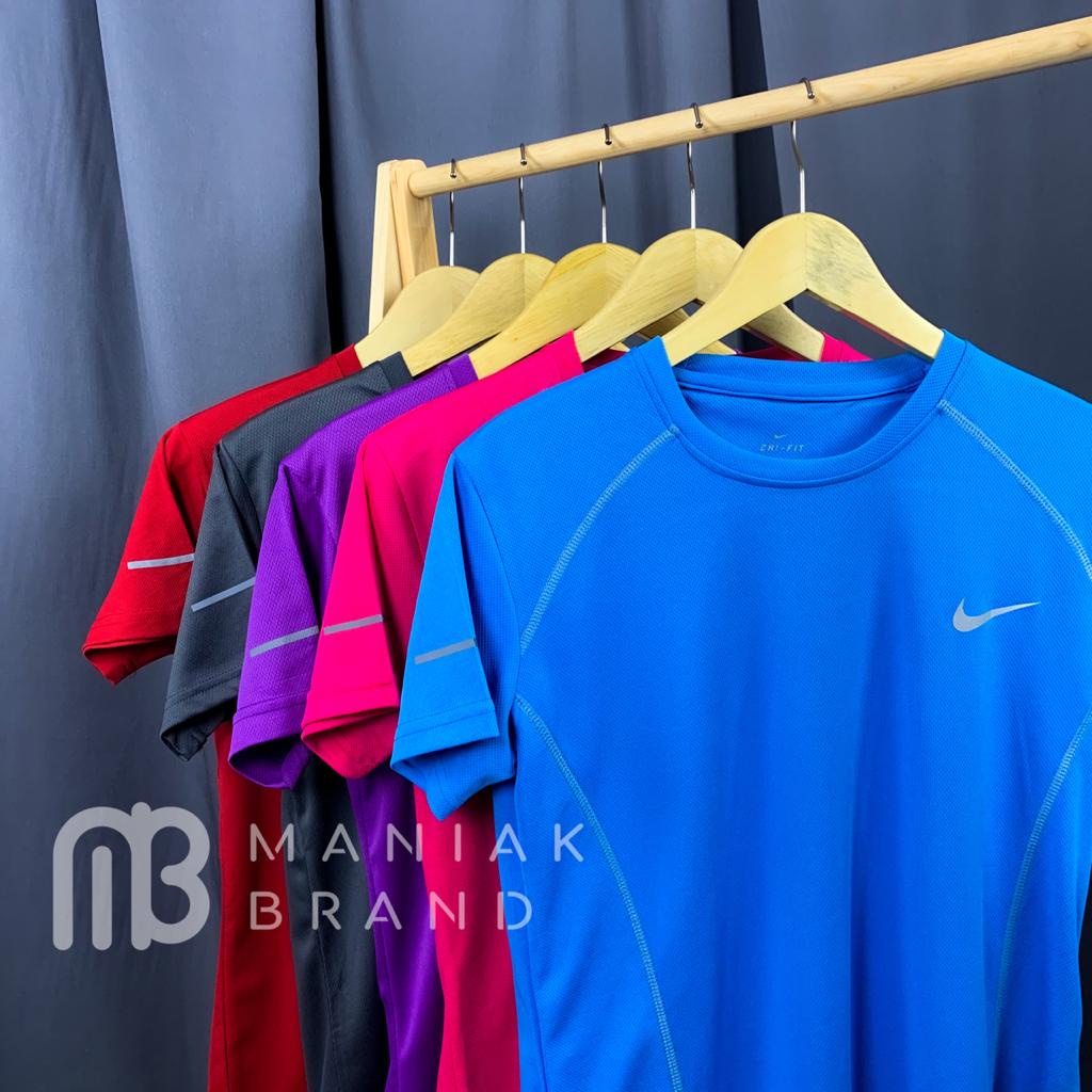 Kaos Olahraga Wanita Pakaian Olahraga Training Atasan Senam Running gym Tshirt Lari Zumba Fitnes Ladies Jogging (KN-W)