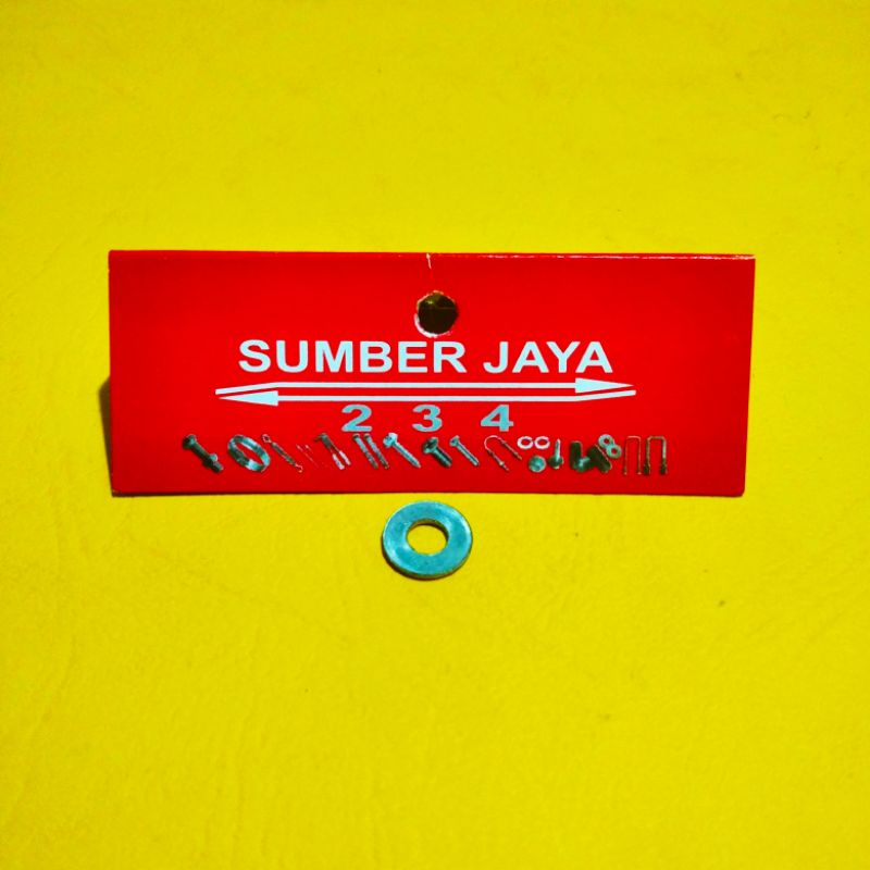 Ring plat M4 / 4 mm ISI 100 PCS TERMURAH