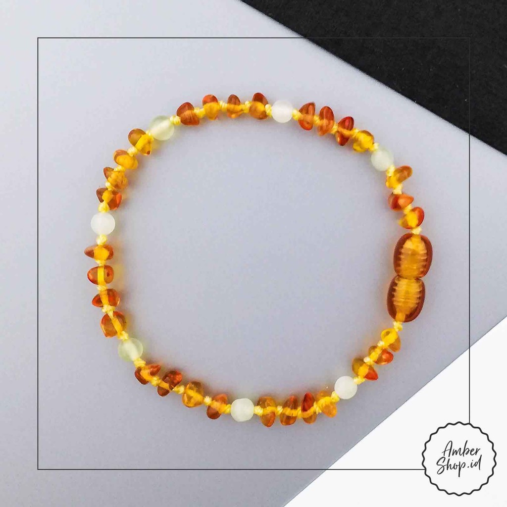 ASD2 (FREE GIFT) Gelang Amber Dewasa - Amber Shop