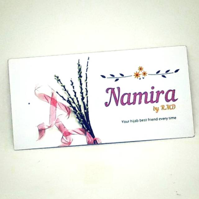 

[ 1500 pcs] Hangtang Label 1 sisi untuk Pakaian Hijab