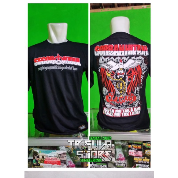 kaos LIGAS SORBAN HITAM