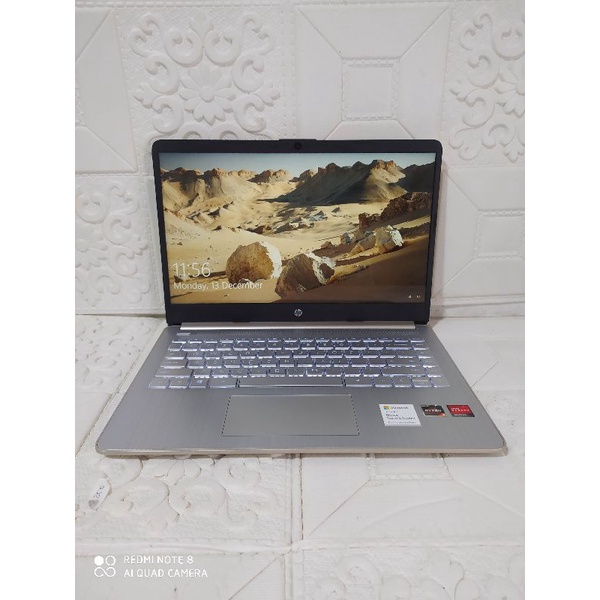 HP 14 Ryzen 3 Silver AMD Ryzen 3-3250U RAM 8GB SSD 512GB Second