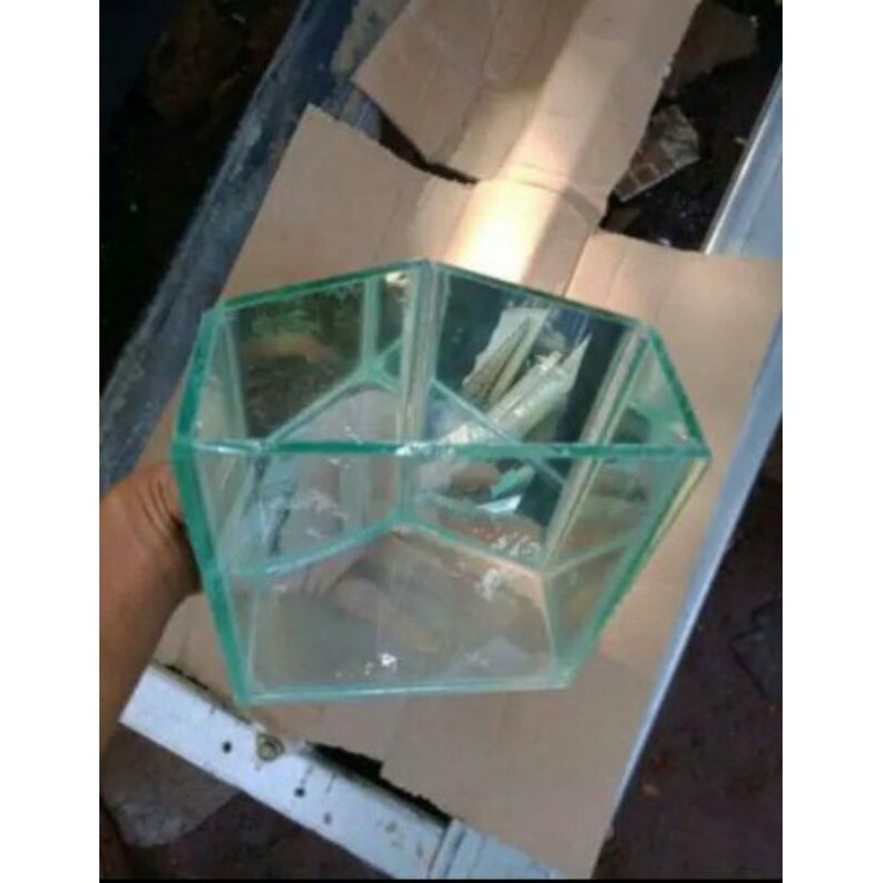 soliter segilima soliter kaca akuarium kecil soliter cermin kaca